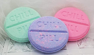 Bath Bombs- Chill Pill Foaming